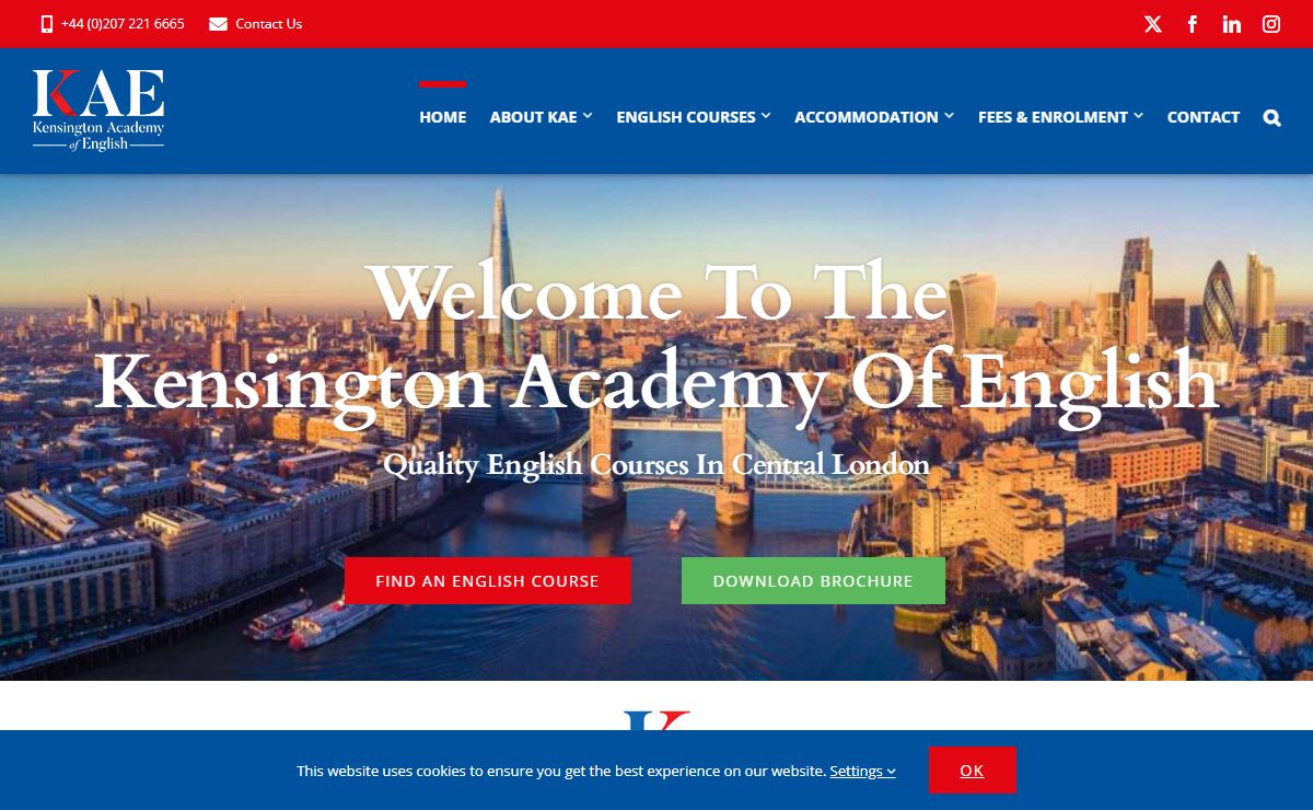 Kensington Academy of English - English courses in London
