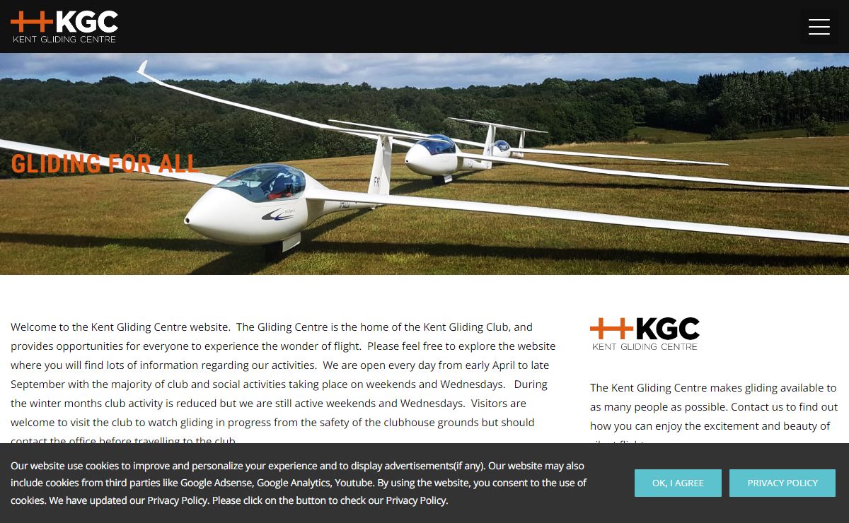 Gliding for All - Kent Gliding Centre