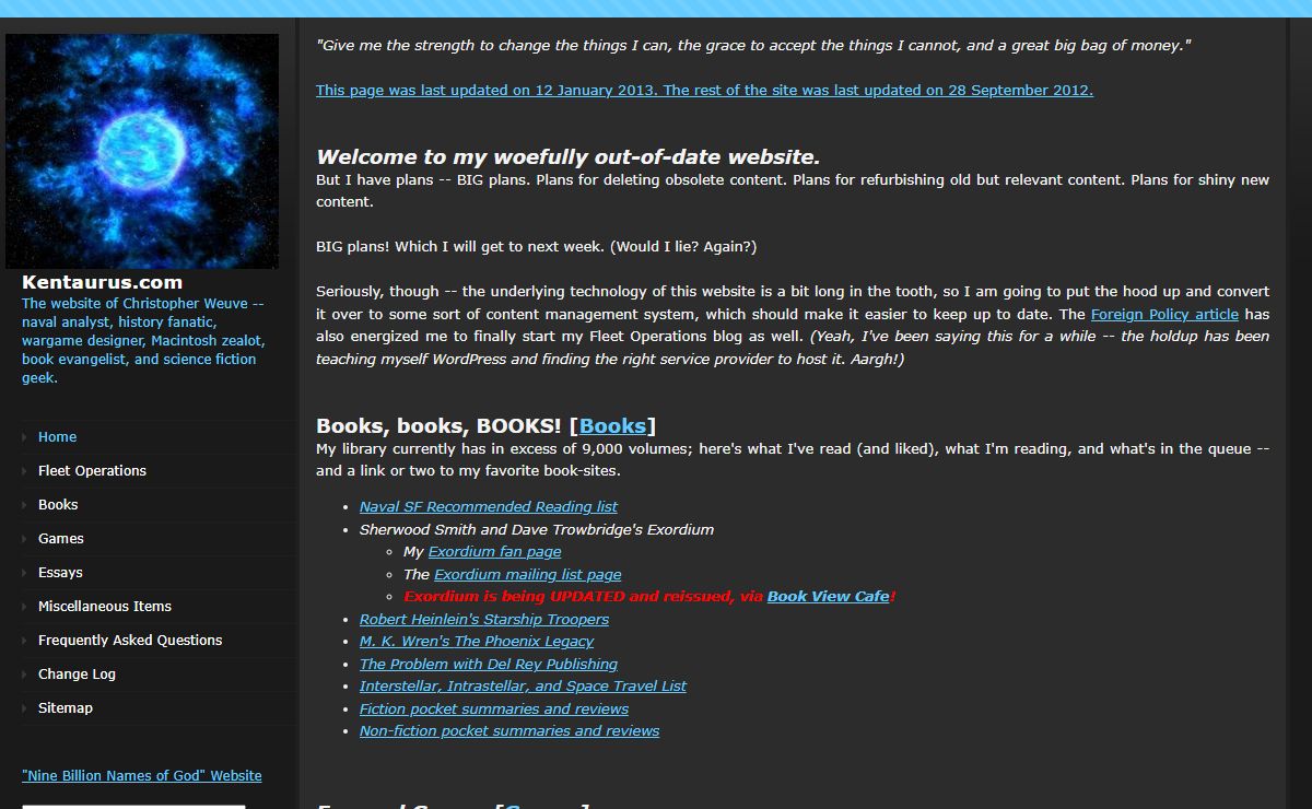 ChrisW's Home Page