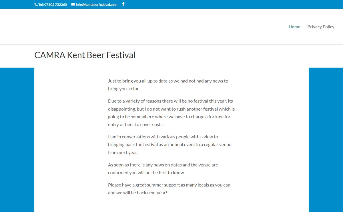 Kent Beer Festival 2023 | CAMRA Kent Beer Festival