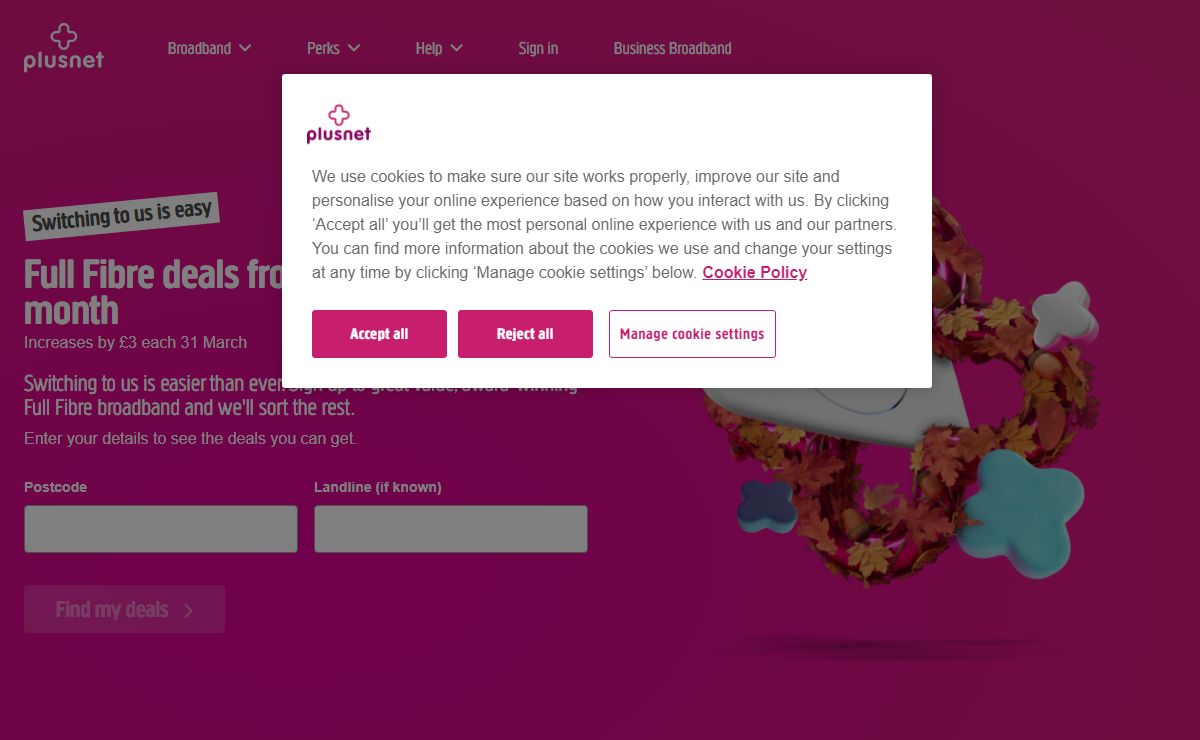 Multi-Award Winner with Even Faster UK Broadband | Plusnet