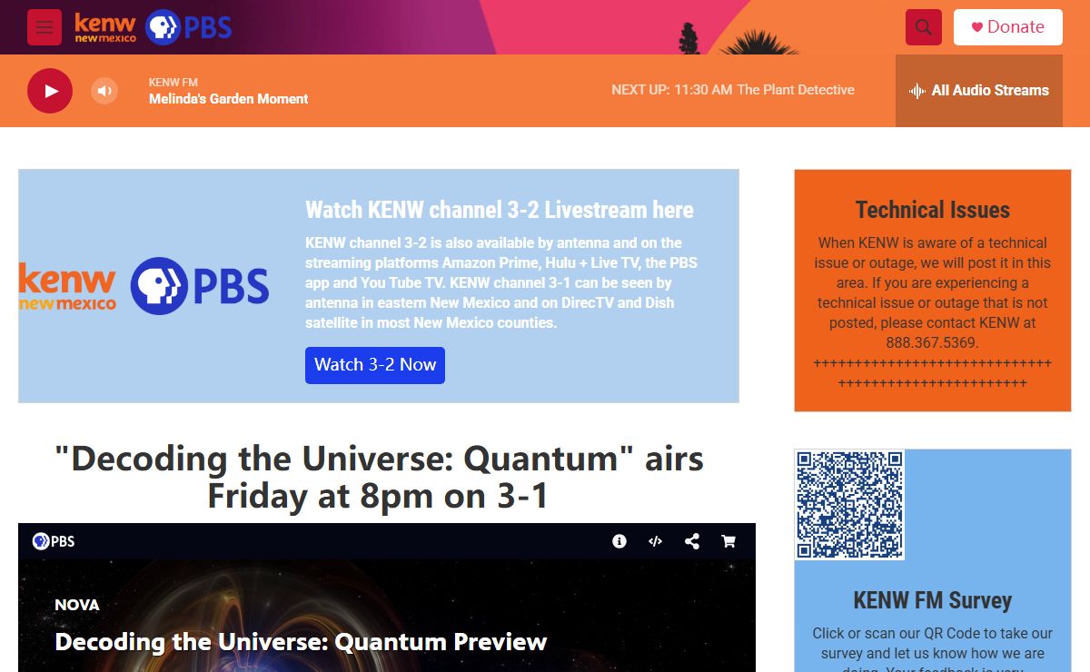 KENW Homepage