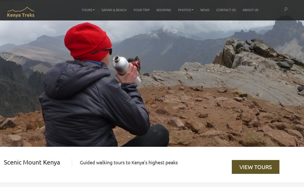 Kenya Treks - Walking safaris on Mount Kenya