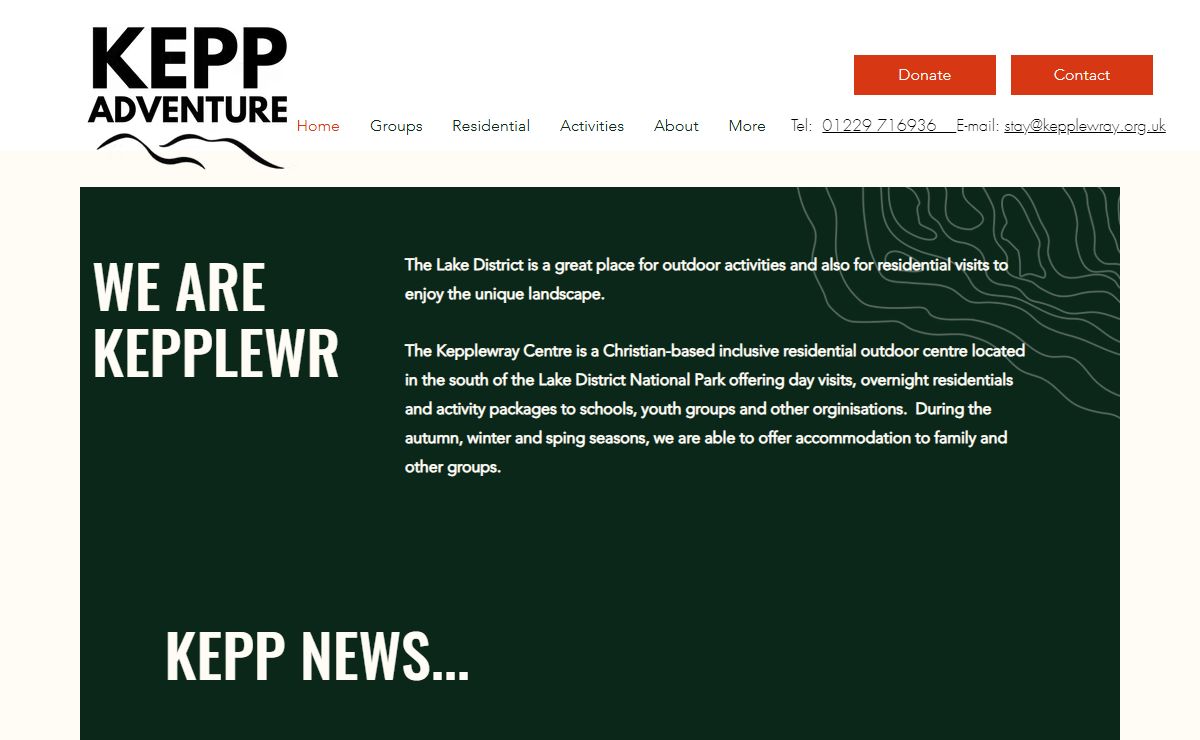 Home | The Kepplewray Centre - Outdoor Activities