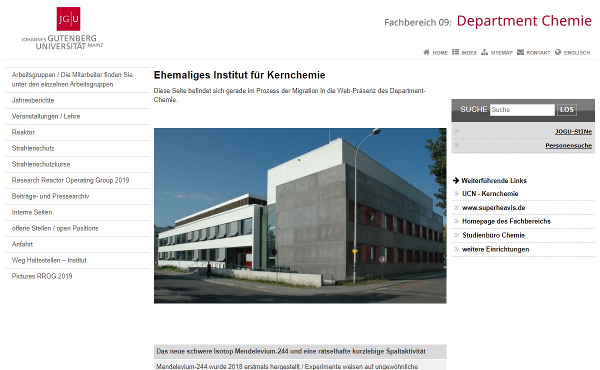 Institut für Kernchemie
