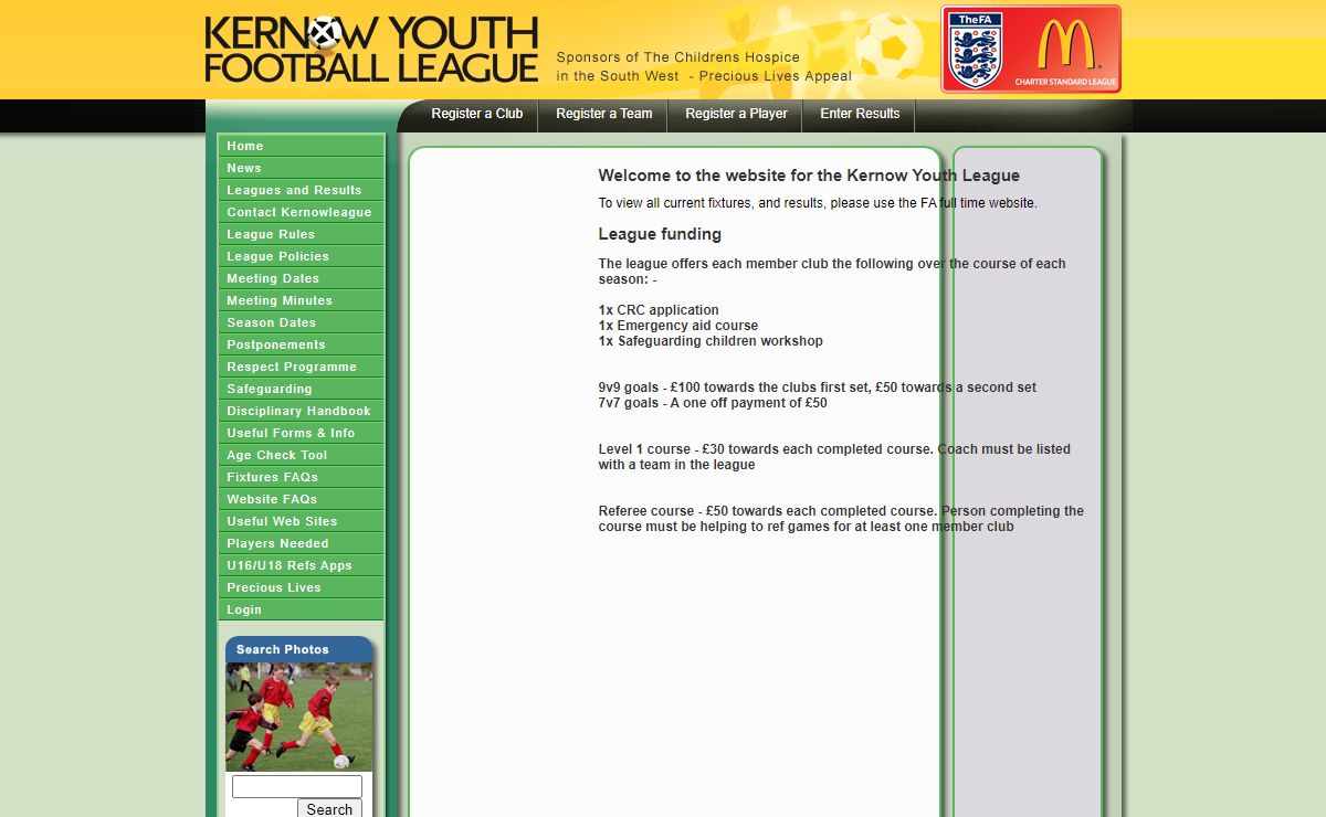 2024 - 2025 - Kernow Youth Football League