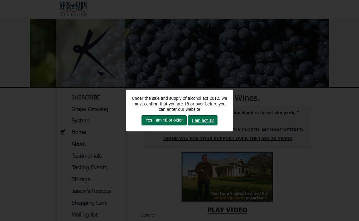 Kerr Farm - Home at our Kumeu Winery NZ | Kerr Farm Wine