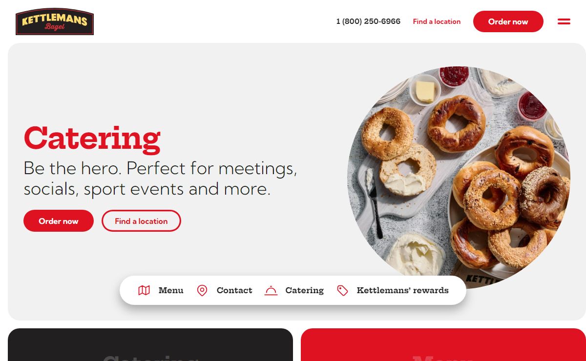 Montreal Bagels | Breakfast Catering | Lunch Catering | Kettlemans Bagel