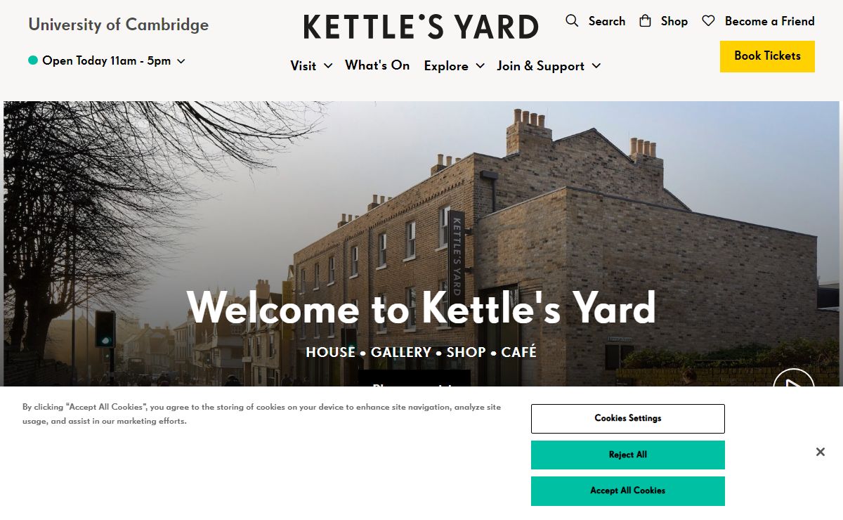 Homepage | Kettle's Yard