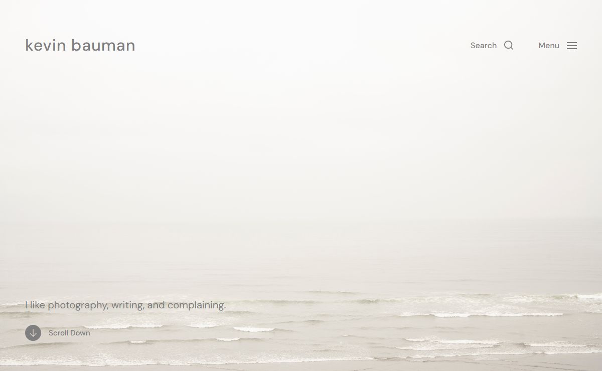 Kevin Bauman - Photography, writing, rants, and other things
