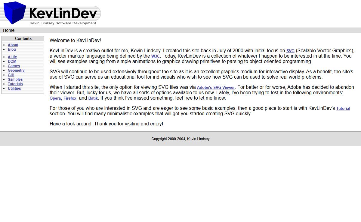 KevLinDev - Home