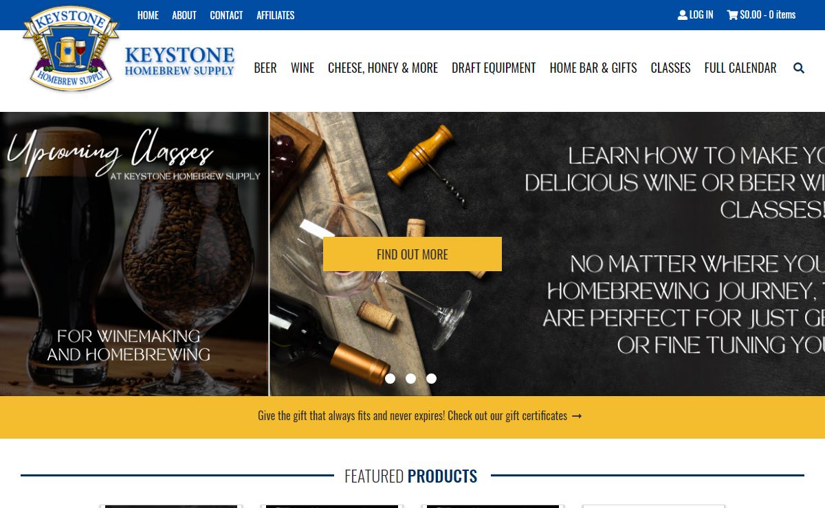 Home - Keystone Homebrew Supply