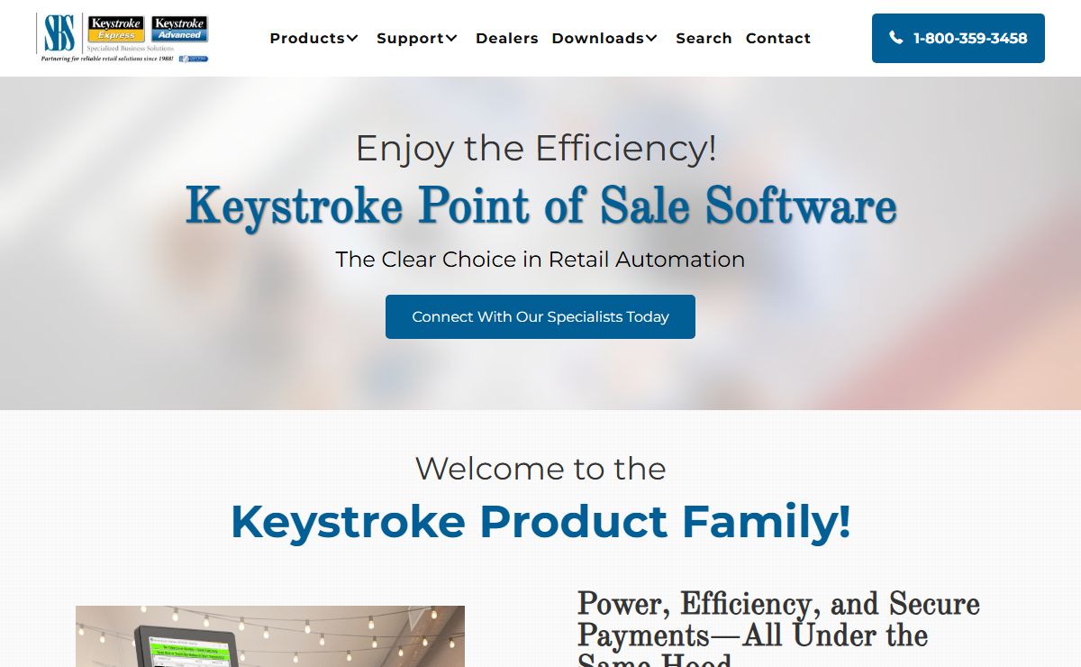 Keystroke Point Of Sale Software