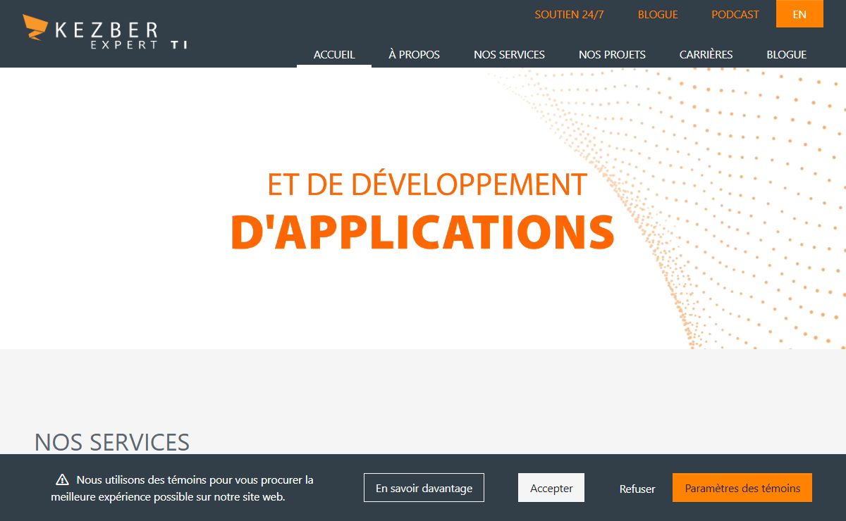 Kezber: Solutions informatiques et transformation numérique