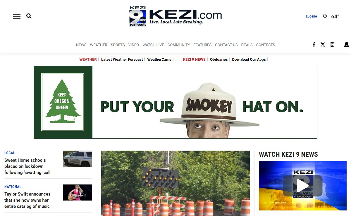 KEZI 9 News | Eugene, Oregon News, Weather, Sports | Live. Local. Late Breaking.