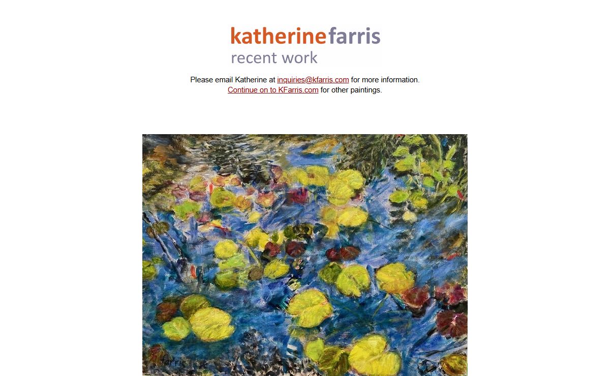 Katherine Farris, artist
