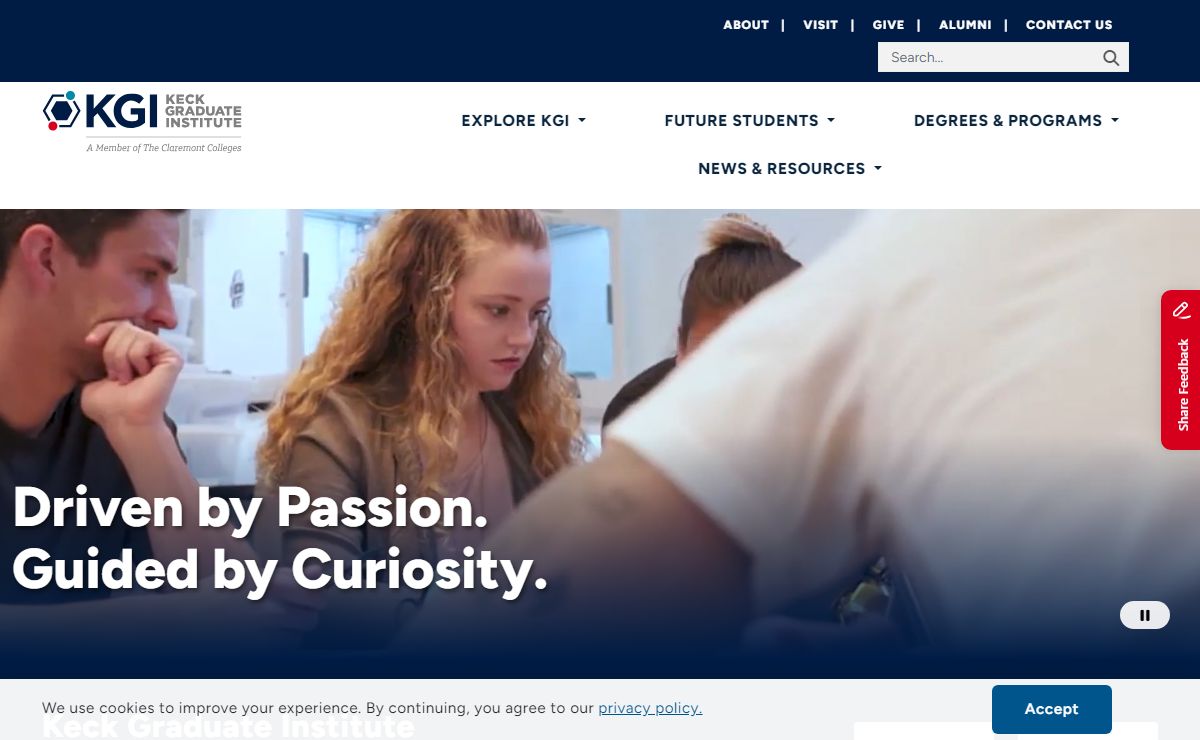 Home - Keck Graduate Institute