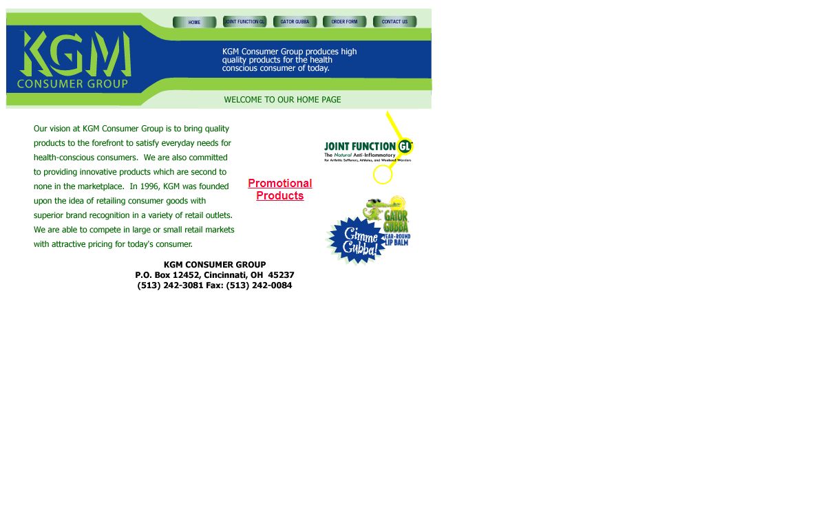 KGM Consumer Group, Inc. arthritis sports cream lip balm and other health and beauty aids, including joint pain and chapped lips