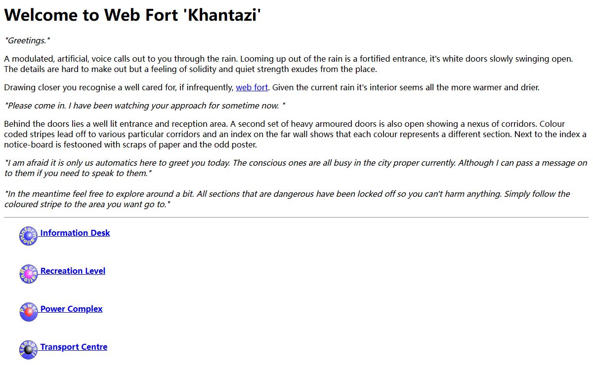 Welcome to Web Fort Khantazi