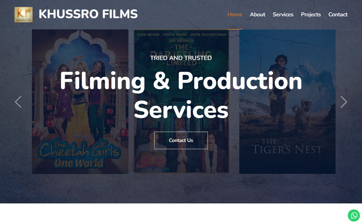 Khussro Films - A Production Service Company, came into existence in 1993