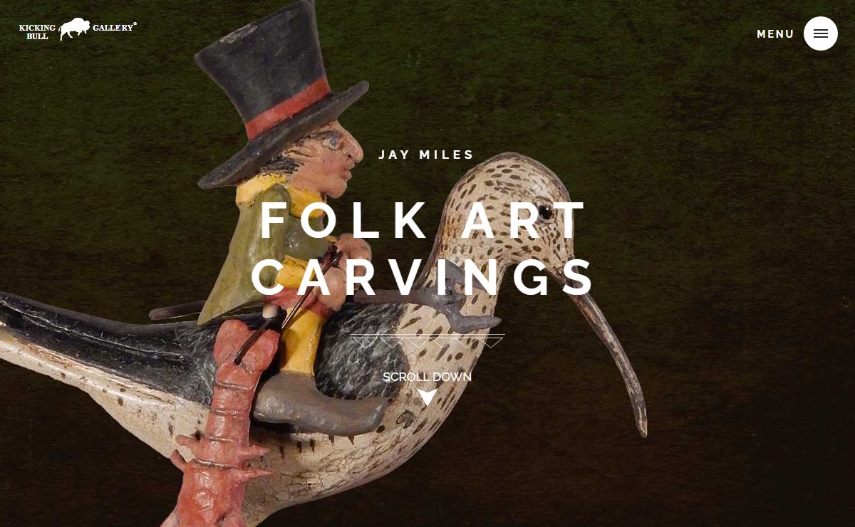 Folk Art Carvings — Kicking Bull Gallery