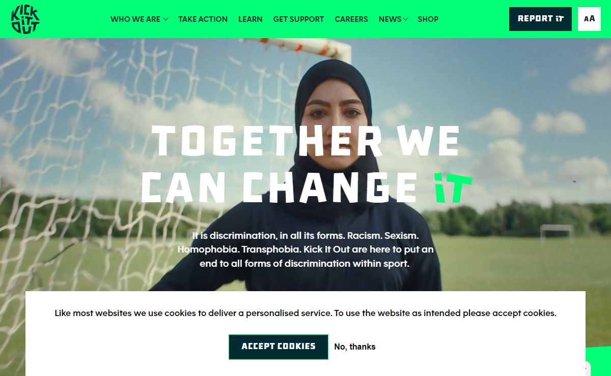Home Page | Kick It Out