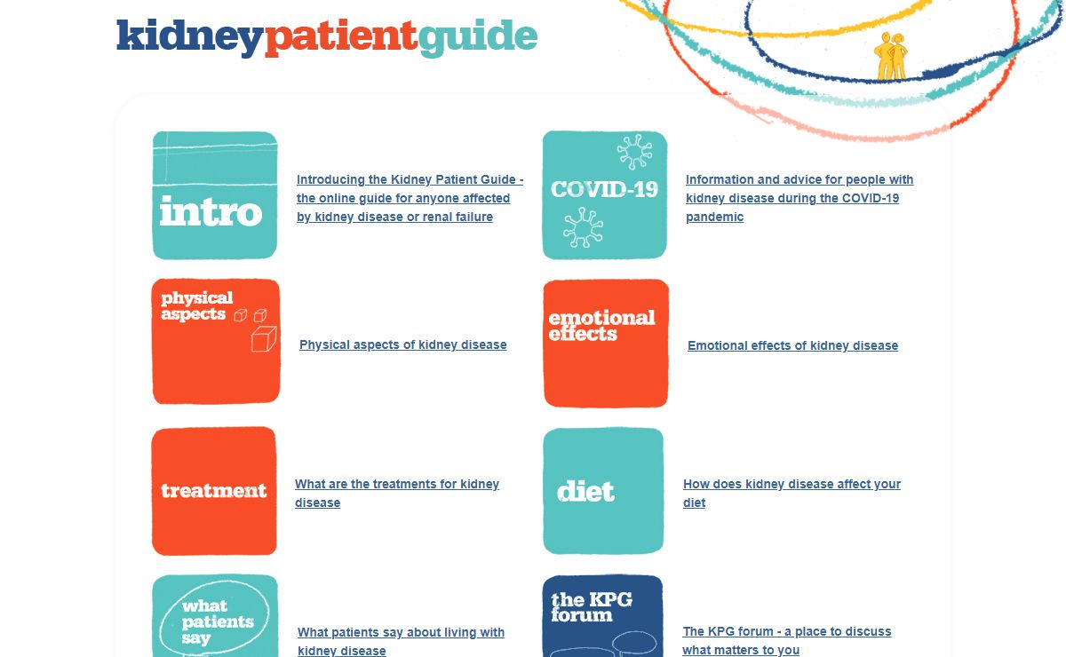 Kidney Patient Guide - Homepage