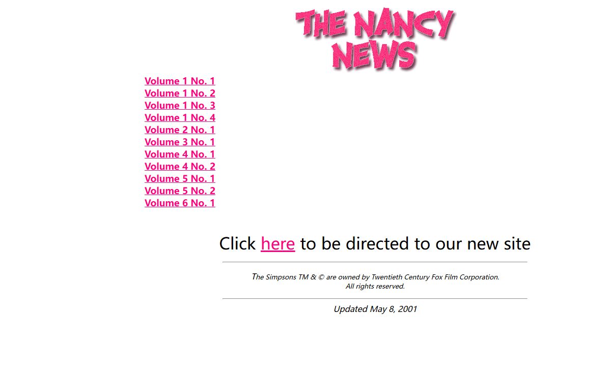 The Nancy News