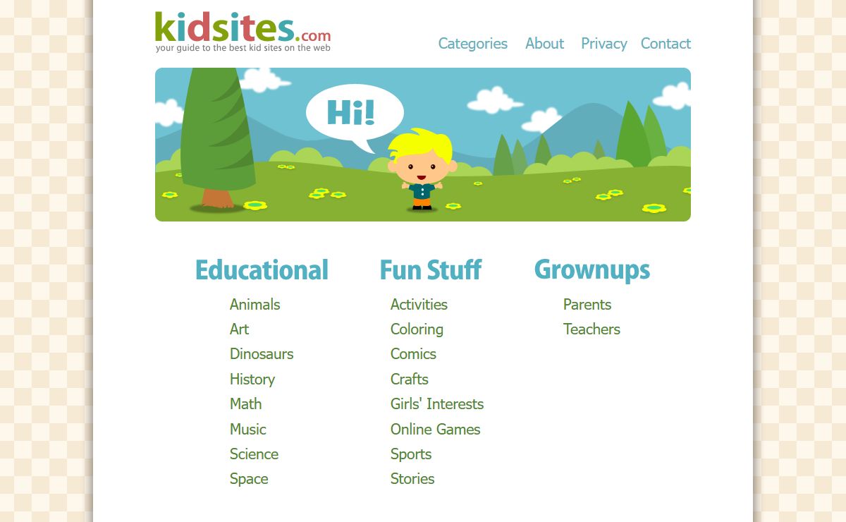 KidSites.com - Your Guide to the Best Kid Sites on the Web