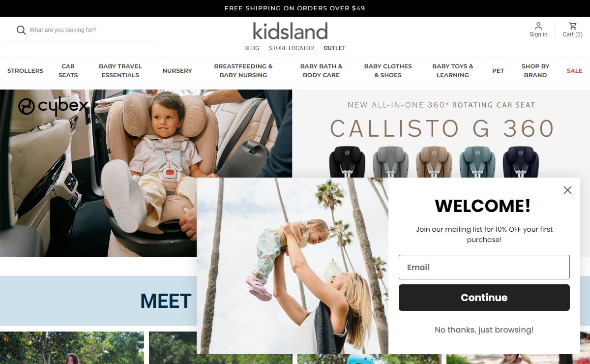 Kidsland | Deals on the Best Car Seats, Luxury Strollers, Baby Gear