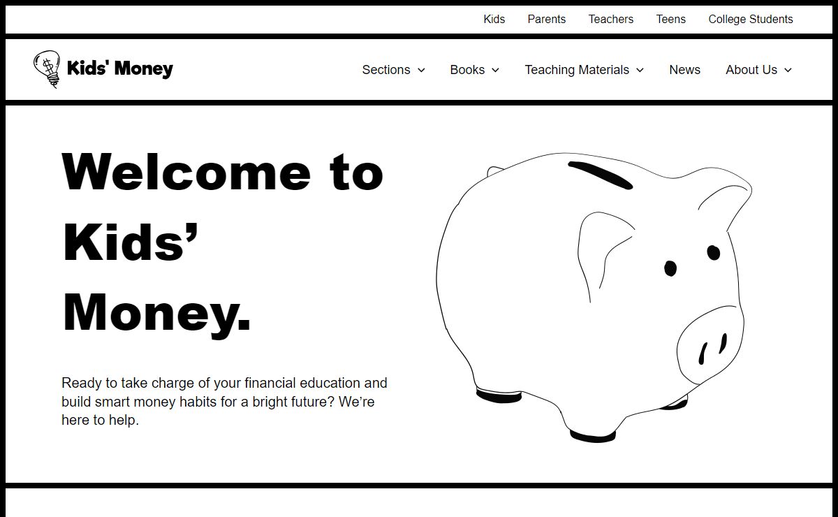 Kids' Money: Build Smart Money Habits.