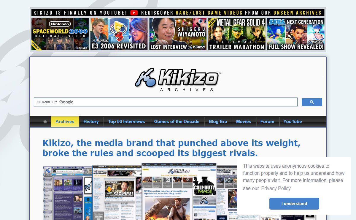 Kikizo Archives