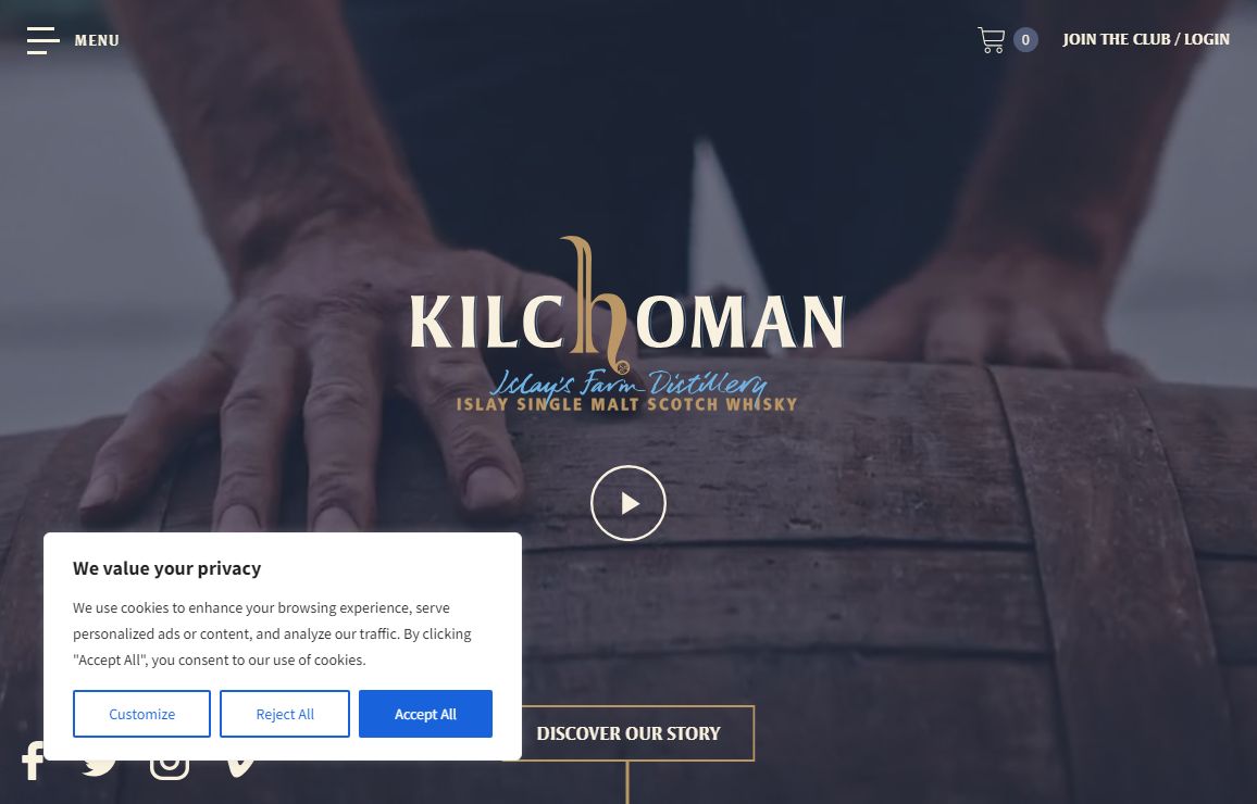 Kilchoman Distillery | Scottish Single Malt Whisky