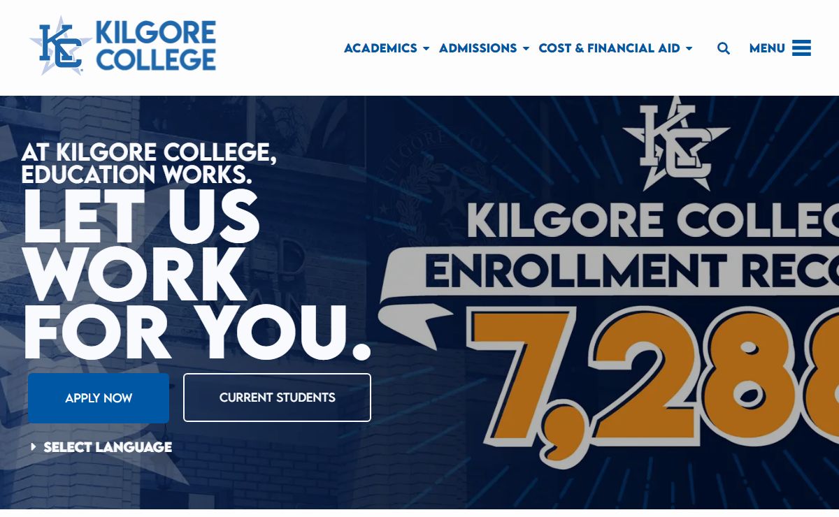 Kilgore College Education Works