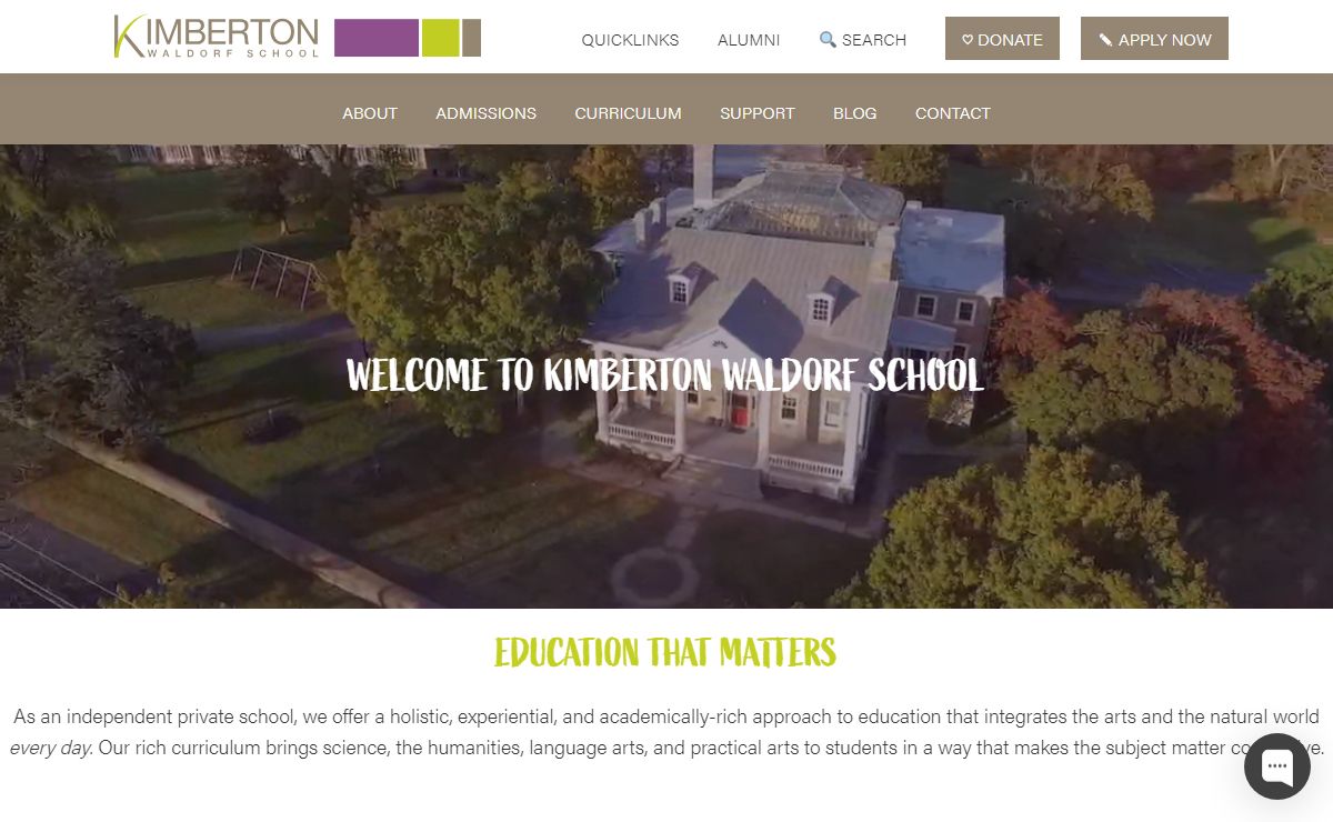 HOME - Kimberton Waldorf School