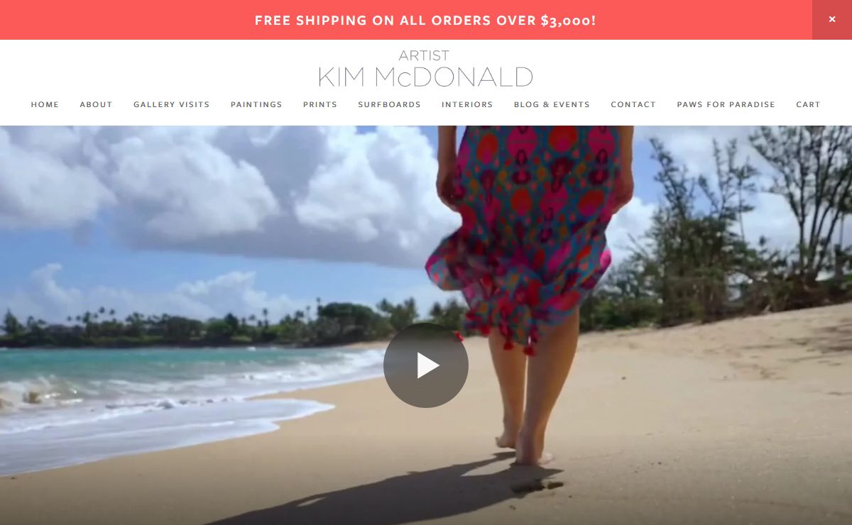 Maui Artist – Hawaiian artist - Kim McDonald