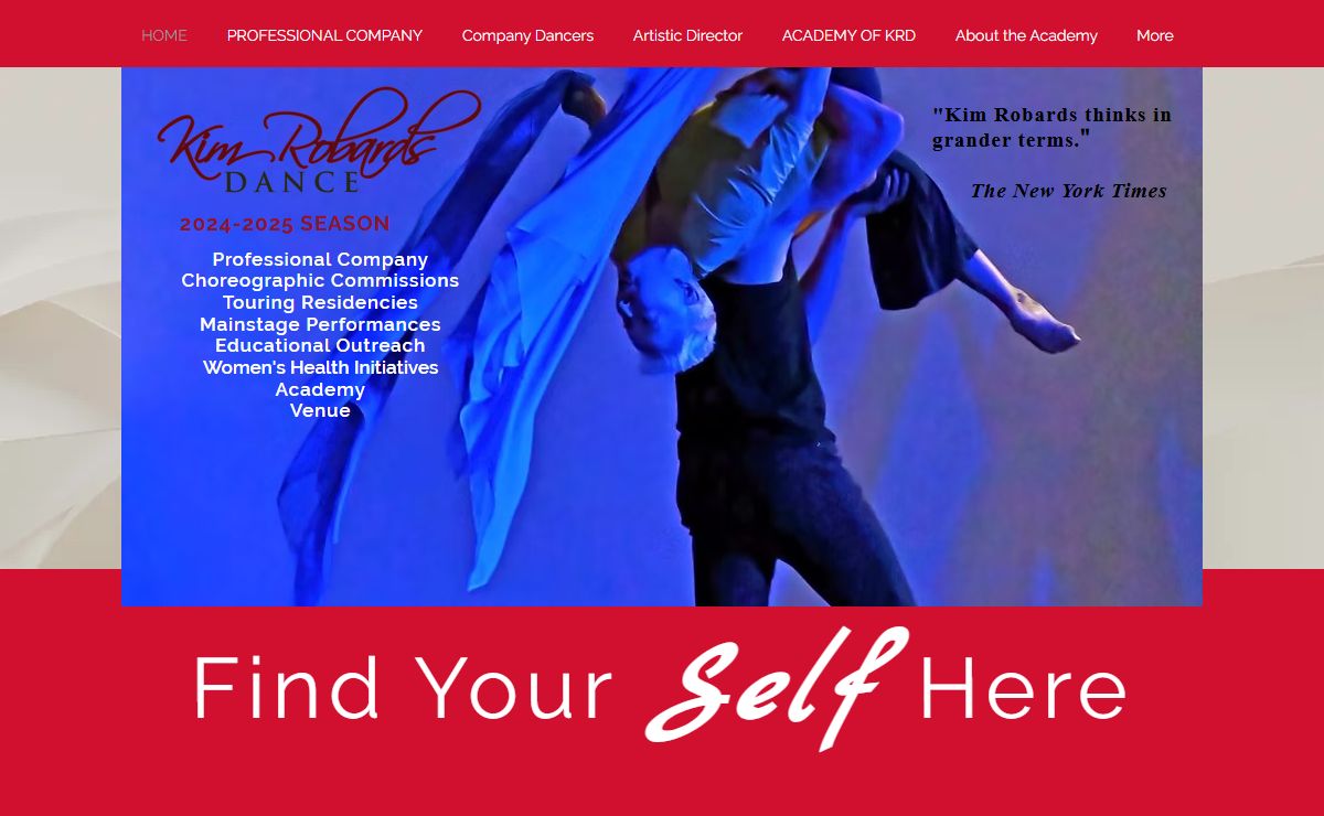 HOME | Kimrobardsdanceinc