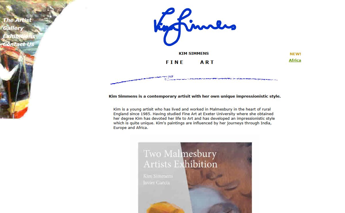 Kim Simmens - Oil Paintings of Africa, Uganda, Europe, Turkey, Portugal and England
