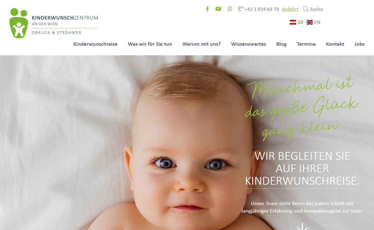 Kinderwunschzentrum an der Wien - Wir begleiten Sie auf Ihrer Kinderwunschreise. - Kinderwunschzentrum an der Wien