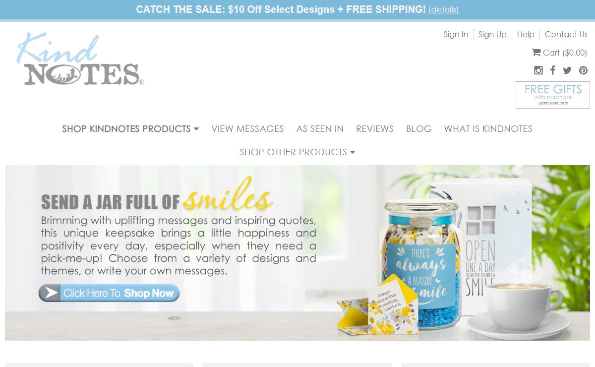 Personalized and Thoughtful Gift Ideas | KindNotes: Jar of SMILES