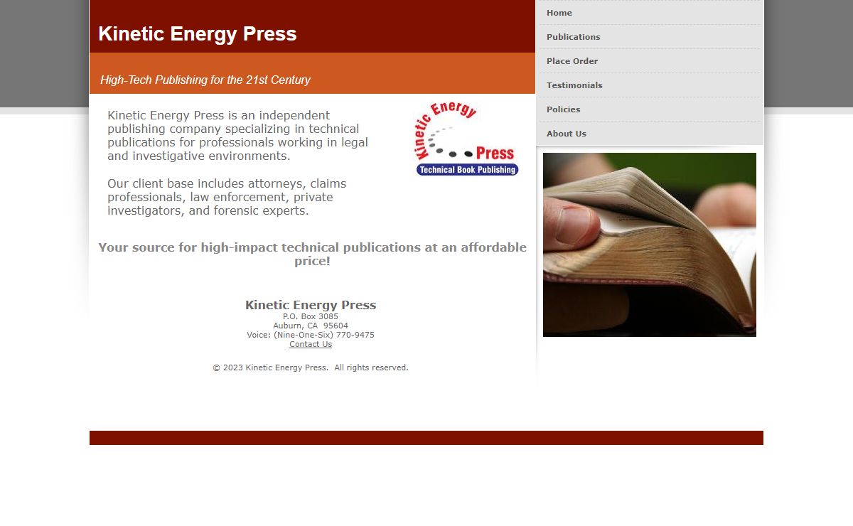 Kinetic Energy Press