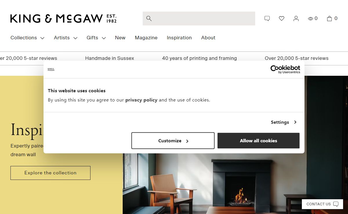 The destination for fine art prints | King & McGaw