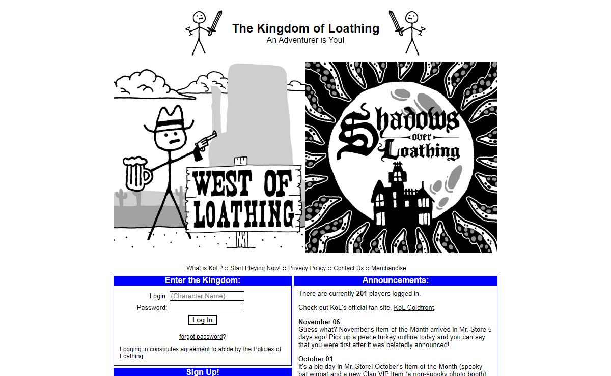The Kingdom of Loathing