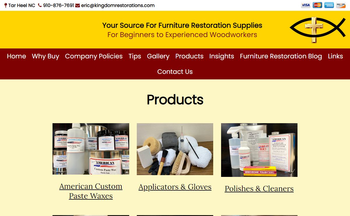 Kingdom Restorations Ltd. Rocky Mount, NC 27804