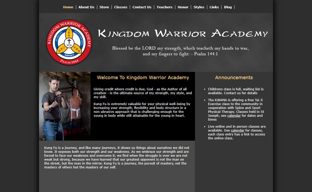 Kingdom Warrior Academy