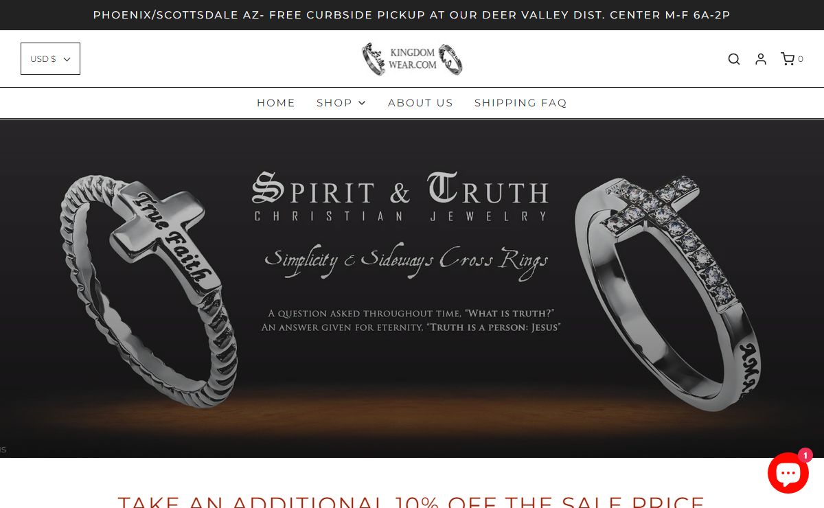 Kingdom Wear Spirit and Truth Jewelry – KingdomWear