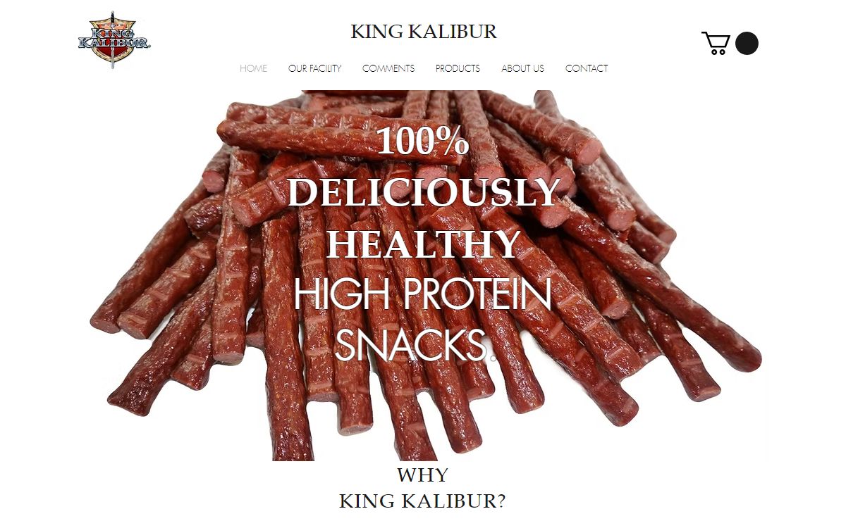 King Kalibur Healthy Black Angus Meat Snacks
