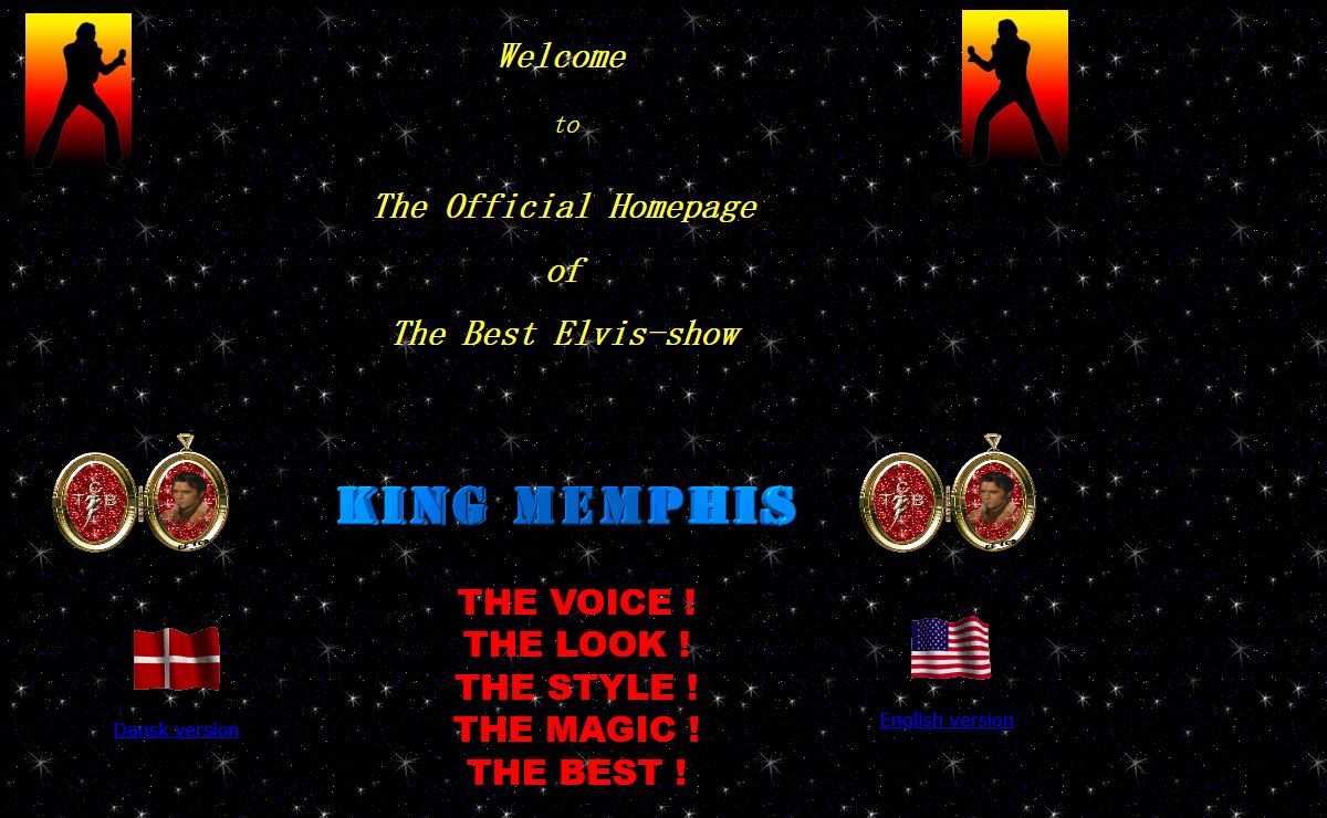 The Best tribute to Elvis-Show from Las Vegas pure entertainment underholdning