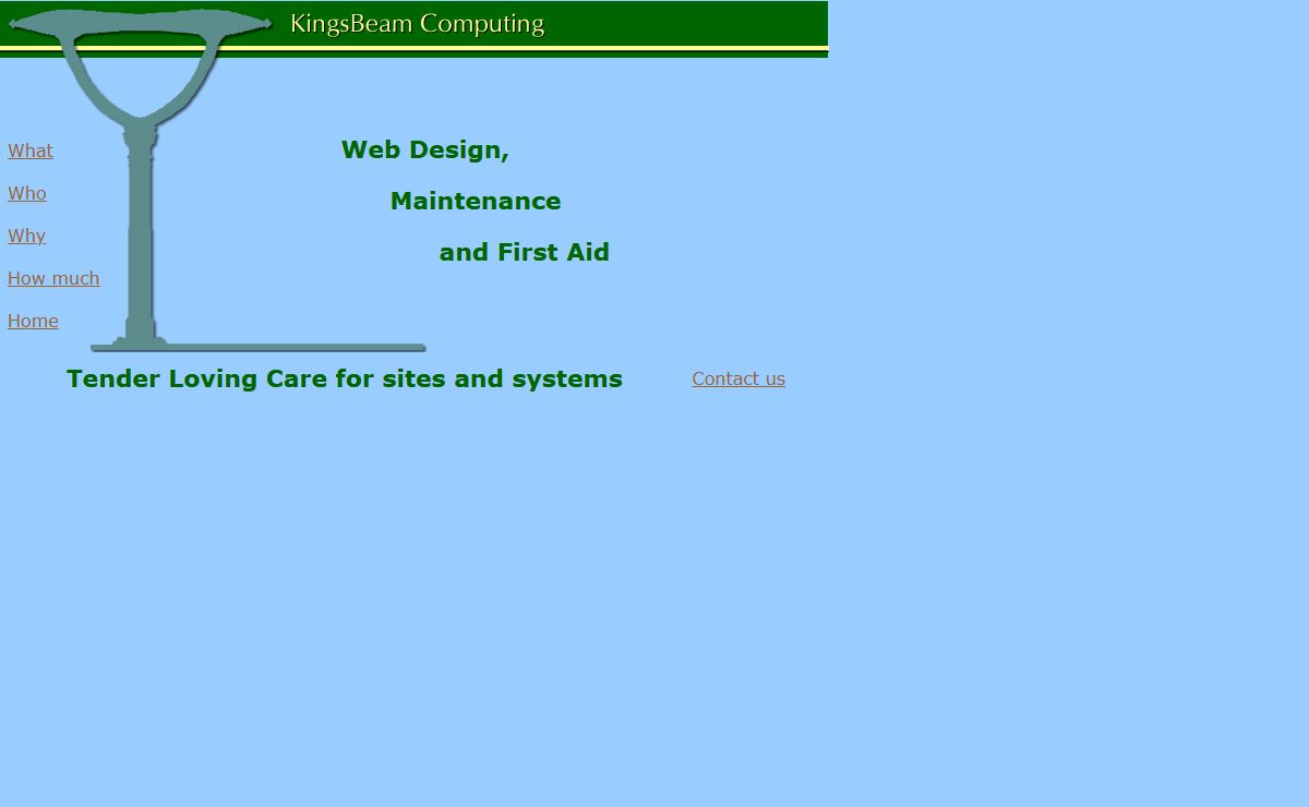 Website Design and Care from KingsBeam Computing