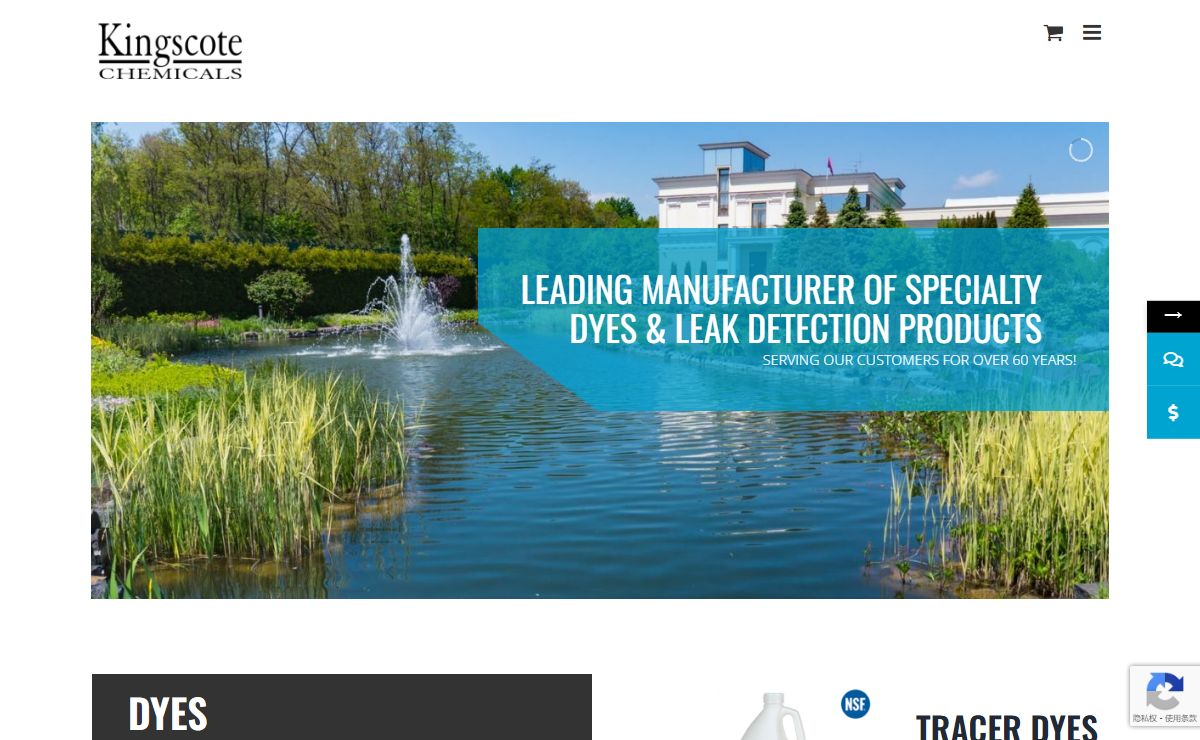 Dye Manufacturers & Suppliers | Kingscote Chemicals